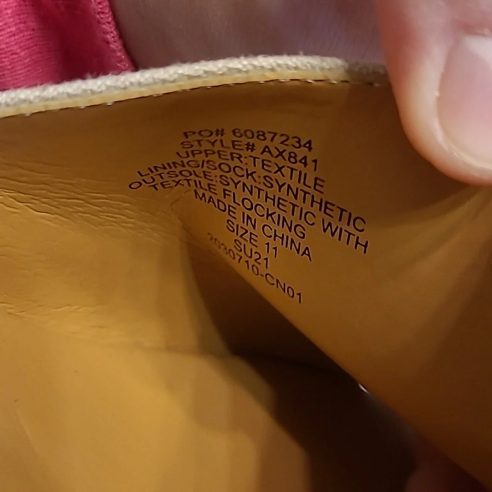 J. CREW tan espadrilles